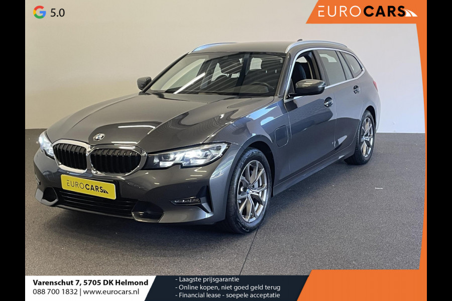 BMW 3 Serie Touring 330e 292PK Sportline Aut-8 Leder Vernasca Ambiente Verlichting Trekhaak PDC VA Navi Cruise Control Live cockpit Plus