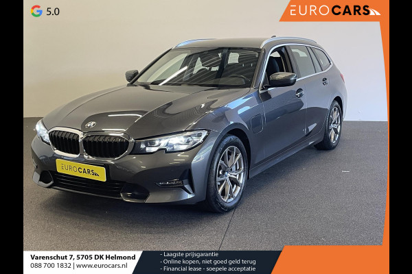 BMW 3 Serie Touring 330e 292PK Sportline Aut-8 Leder Vernasca Ambiente Verlichting Trekhaak PDC VA Navi Cruise Control Live cockpit Plus
