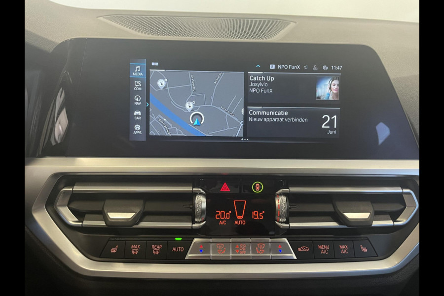 BMW 3 Serie Touring 330e 292PK Sportline Aut-8 Leder Vernasca Ambiente Verlichting Trekhaak PDC VA Navi Cruise Control Live cockpit Plus