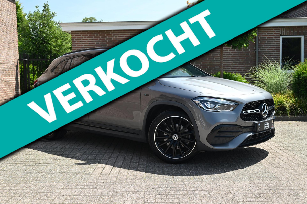 Mercedes-Benz GLA 250 e Business Solution AMG Limited 218 PK Night Pakket Sfeerverlichting Memory Elek Klep 20'' Mercedes-Benz GLA 250 e Business Solution AMG Limited 218 PK Night Pakket Sfeerverlichting Memory Elek Klep 20''