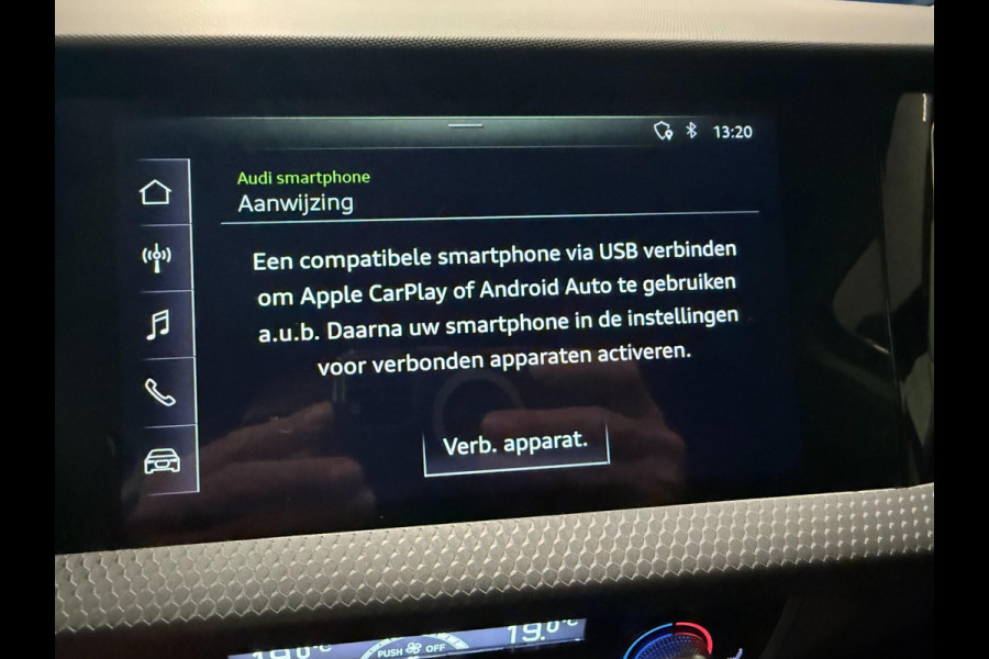 Audi A1 Sportback 35 TFSI Pro Line 150PK BLACK-LINE V-COCKPIT/CARPLAY/DAB/ECC/PDC/LED/CRUISE///