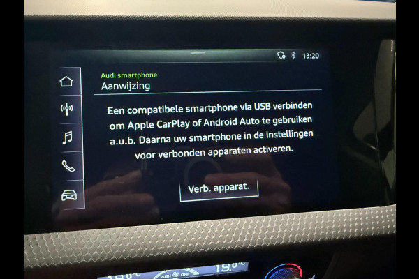 Audi A1 Sportback 35 TFSI Pro Line 150PK BLACK-LINE V-COCKPIT/CARPLAY/DAB/ECC/PDC/LED/CRUISE///