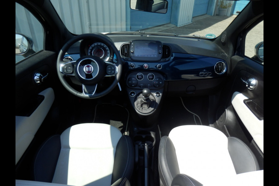 Fiat 500C 70pk Hybride | Dolcevita | Clima | Andr. Auto / Apple Carpl.