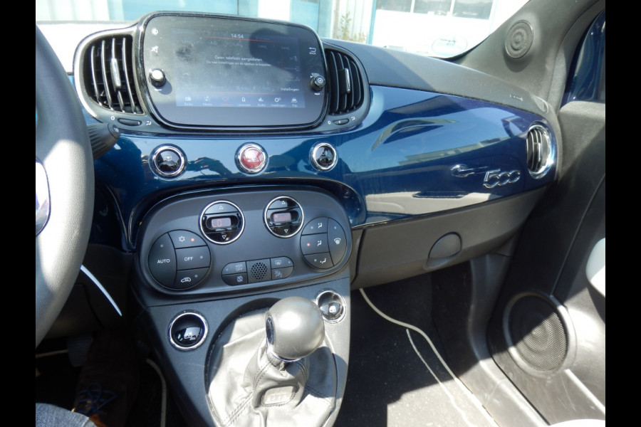 Fiat 500C 70pk Hybride | Dolcevita | Clima | Andr. Auto / Apple Carpl.