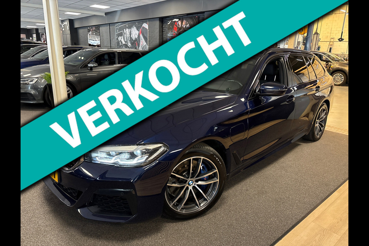 BMW 5 Serie Touring 530e xDrive High Executive / pano / camera / leer / M-pakket / trekhaak / elec klep BMW 5 Serie Touring 530e xDrive High Executive / pano / camera / leer / M-pakket / trekhaak / elec klep