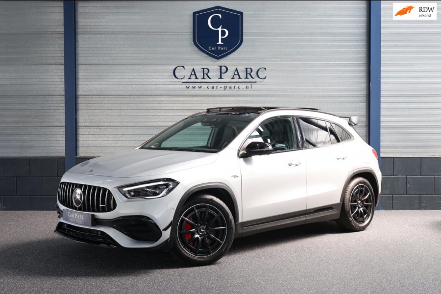 Mercedes-Benz GLA AMG 45 4MATIC+ MULTIBEAM/VIRTUAL/SFEER/PANO/LEER+S.VERWARMING+VERKOELING/LMV 20"/CAM/ACC/12 MND GARANTIE!