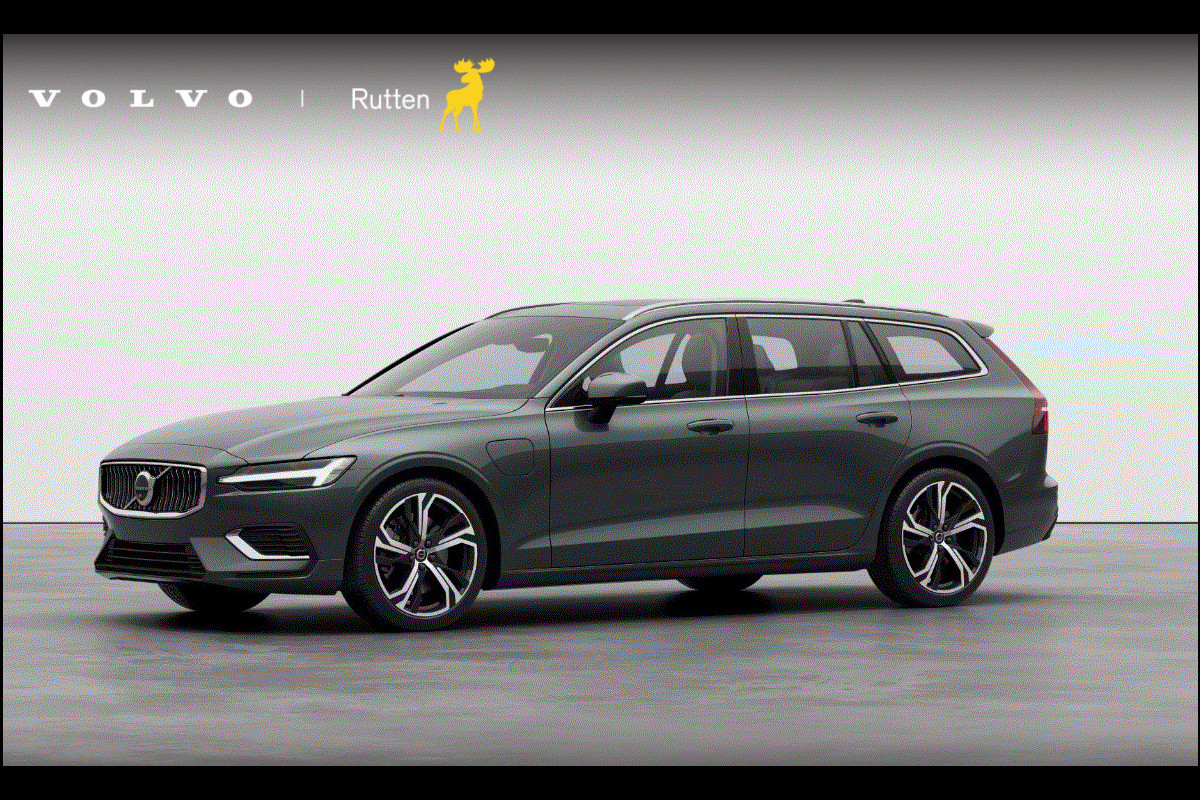 Volvo V60 T6 350PK Automaat Plug-in hybrid AWD Ultra Bright / Navigatie / Head Up Display / 360 Camera / Harman Kardon / Panorama Dak / Massage Stoelen /