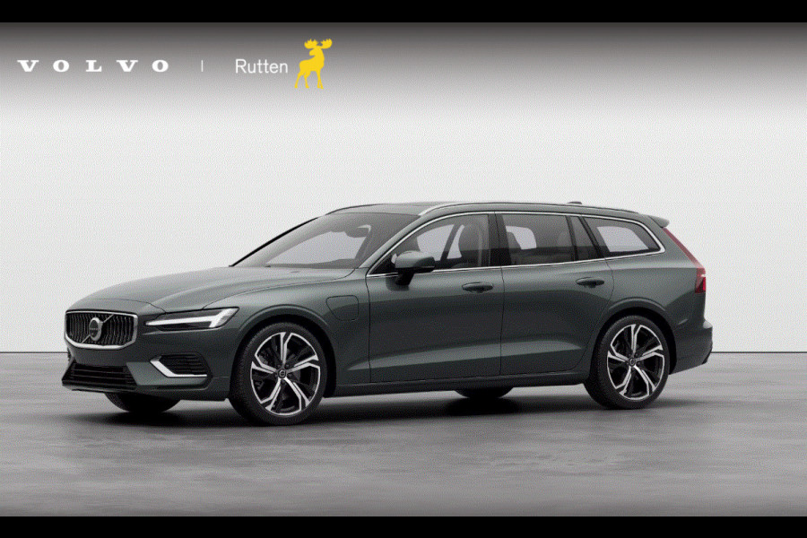Volvo V60 T6 350PK Automaat Plug-in hybrid AWD Ultra Bright / Navigatie / Head Up Display / 360 Camera / Harman Kardon / Panorama Dak / Massage Stoelen /