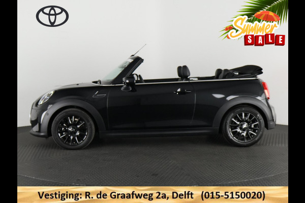 MINI Cabrio 1.5 Cooper Black-Sport Automaat 140 PK | Navigatie | Camera | Climate Control |