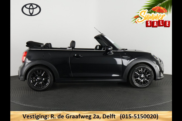MINI Cabrio 1.5 Cooper Black-Sport Automaat 140 PK | Navigatie | Camera | Climate Control |