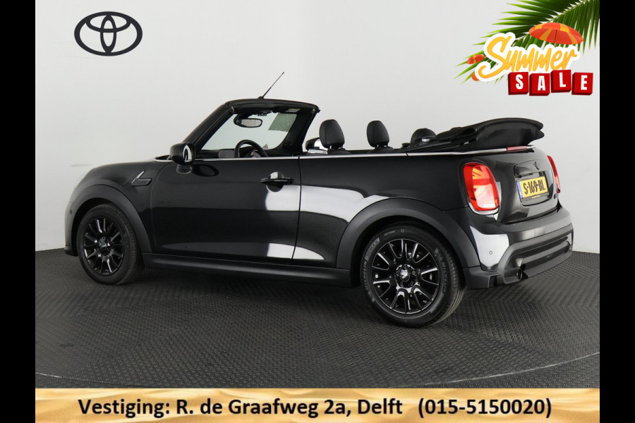 MINI Cabrio 1.5 Cooper Black-Sport Automaat 140 PK | Navigatie | Camera | Climate Control |