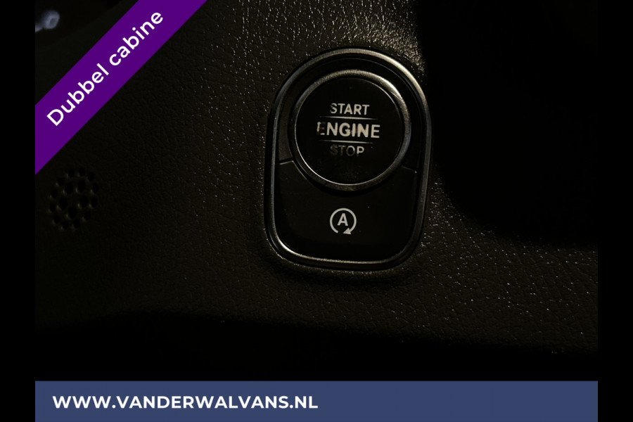 Mercedes-Benz Sprinter 314 CDI 143pk Pick-Up Open Laadbak 1000kg Kraan Dubbele Cabine Euro6 Airco | 3500kg Trekhaak | 6-Zits Apple Carplay, Android Auto, Cruisecontrol