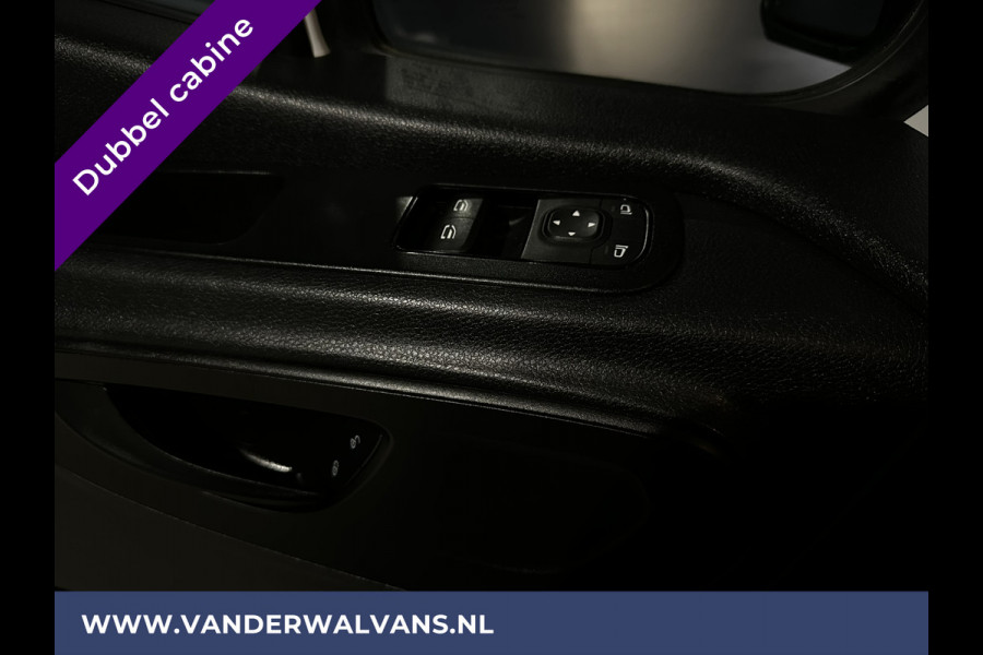 Mercedes-Benz Sprinter 314 CDI 143pk Pick-Up Open Laadbak 1000kg Kraan Dubbele Cabine Euro6 Airco | 3500kg Trekhaak | 6-Zits Apple Carplay, Android Auto, Cruisecontrol