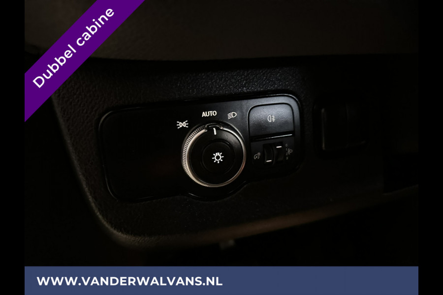 Mercedes-Benz Sprinter 314 CDI 143pk Pick-Up Open Laadbak 1000kg Kraan Dubbele Cabine Euro6 Airco | 3500kg Trekhaak | 6-Zits Apple Carplay, Android Auto, Cruisecontrol