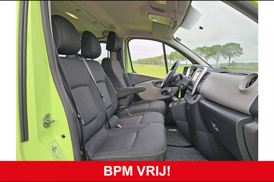 Renault Trafic 1.6 dCi T29 L2H1 DC Airco 120Pk Euro6 Navi Oh-Historie 1e Eigenaar!