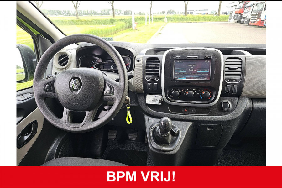 Renault Trafic 1.6 dCi T29 L2H1 DC Airco 120Pk Euro6 Navi Oh-Historie 1e Eigenaar!