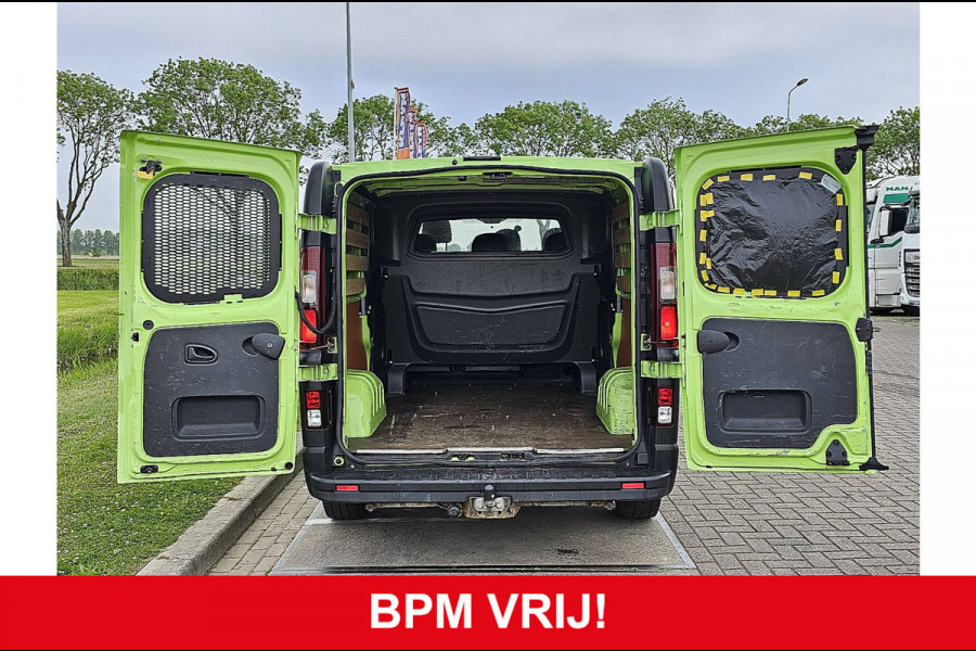 Renault Trafic 1.6 dCi T29 L2H1 DC Airco 120Pk Euro6 Navi Oh-Historie 1e Eigenaar!
