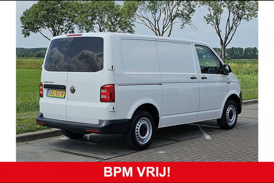 Volkswagen Transporter 2.0 TDI L1H1 Navi Euro6 NAP Airco Oh-Historie 1e Eigenaar!