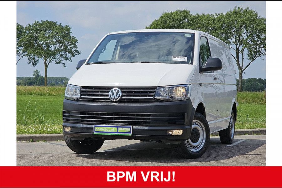 Volkswagen Transporter 2.0 TDI L1H1 Navi Euro6 NAP Airco Oh-Historie 1e Eigenaar!
