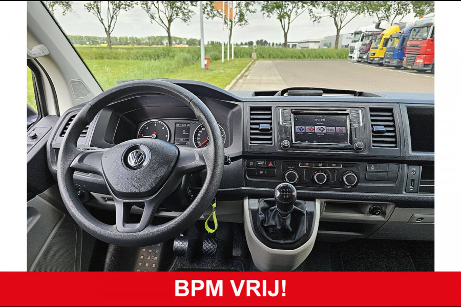 Volkswagen Transporter 2.0 TDI L1H1 Navi Euro6 NAP Airco Oh-Historie 1e Eigenaar!