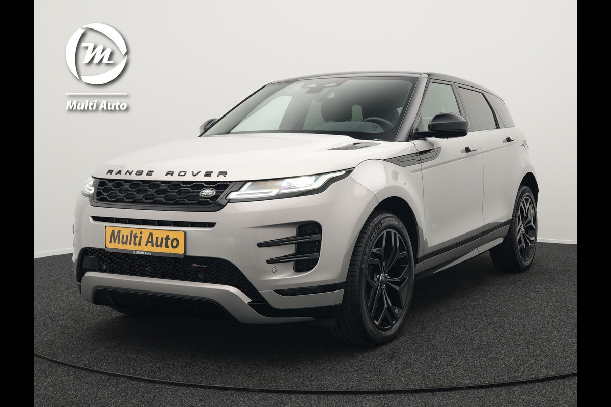 Land Rover Range Rover Evoque P300e AWD R-Dynamic SE Plug In Hybrid Dealer O.H. PHEV | Lederen Sportstoelen Memory | Adaptive Cruise | Navigatie | L.M. 20" | Camera | DAB | Virtual | Stoel & Stuurverwarming | Land Rover Range Rover Evoque P300e AWD R-Dynamic SE Plug In Hybrid Dealer O.H. PHEV | Lederen Sportstoelen Memory | Adaptive Cruise | Navigatie | L.M. 20" | Camera | DAB | Virtual | Stoel & Stuurverwarming |