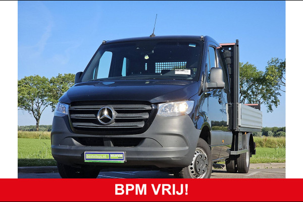 Mercedes-Benz Sprinter 516 2.2 CDI L3 DC EURO VI-D Open-Laadbak Airco Dubbellucht 3.5T-Trekhaak Euro6 163Pk B-Rijbewijs!