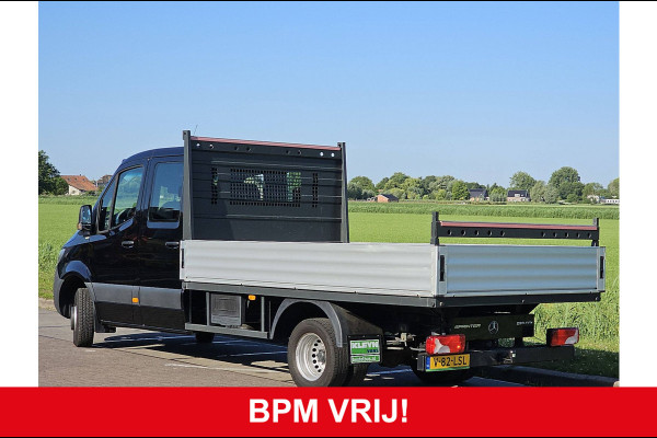 Mercedes-Benz Sprinter 516 2.2 CDI L3 DC EURO VI-D Open-Laadbak Airco Dubbellucht 3.5T-Trekhaak Euro6 163Pk B-Rijbewijs!