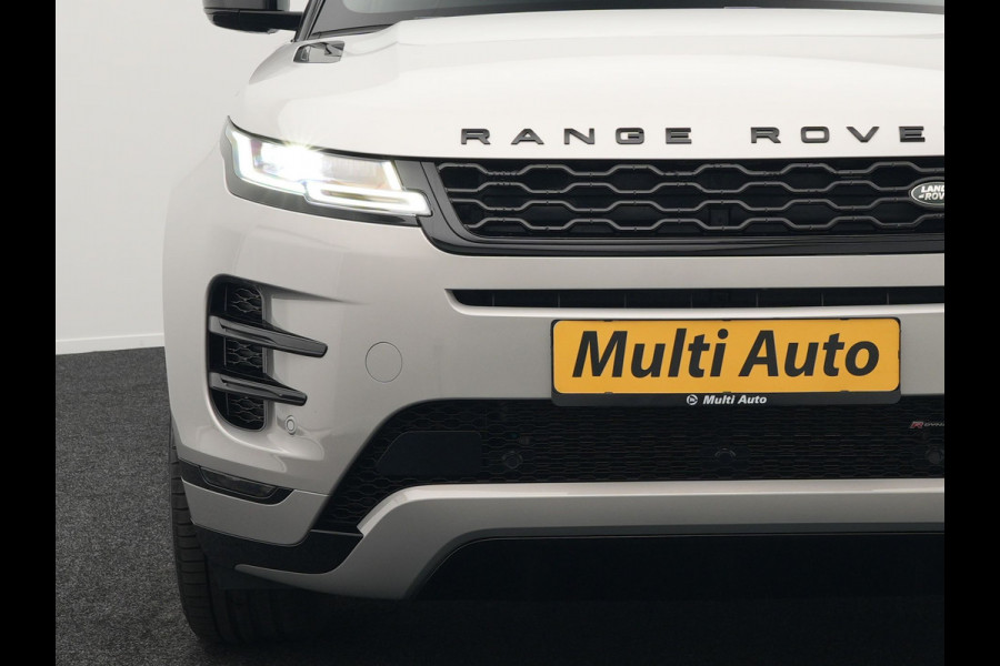 Land Rover Range Rover Evoque P300e AWD R-Dynamic SE Plug In Hybrid Dealer O.H. PHEV | Lederen Sportstoelen Memory | Adaptive Cruise | Navigatie | L.M. 20" | Camera | DAB | Virtual | Stoel & Stuurverwarming |