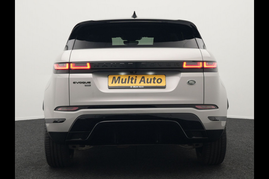 Land Rover Range Rover Evoque P300e AWD R-Dynamic SE Plug In Hybrid Dealer O.H. PHEV | Lederen Sportstoelen Memory | Adaptive Cruise | Navigatie | L.M. 20" | Camera | DAB | Virtual | Stoel & Stuurverwarming |