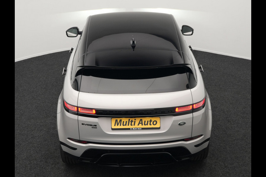 Land Rover Range Rover Evoque P300e AWD R-Dynamic SE Plug In Hybrid Dealer O.H. PHEV | Lederen Sportstoelen Memory | Adaptive Cruise | Navigatie | L.M. 20" | Camera | DAB | Virtual | Stoel & Stuurverwarming |
