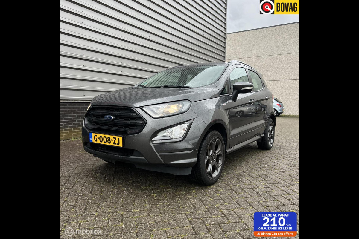 Ford EcoSport 1.0 EcoBoost ST-Line 2018 Grijs Metallic Ford EcoSport 1.0 EcoBoost ST-Line 2018 Grijs Metallic