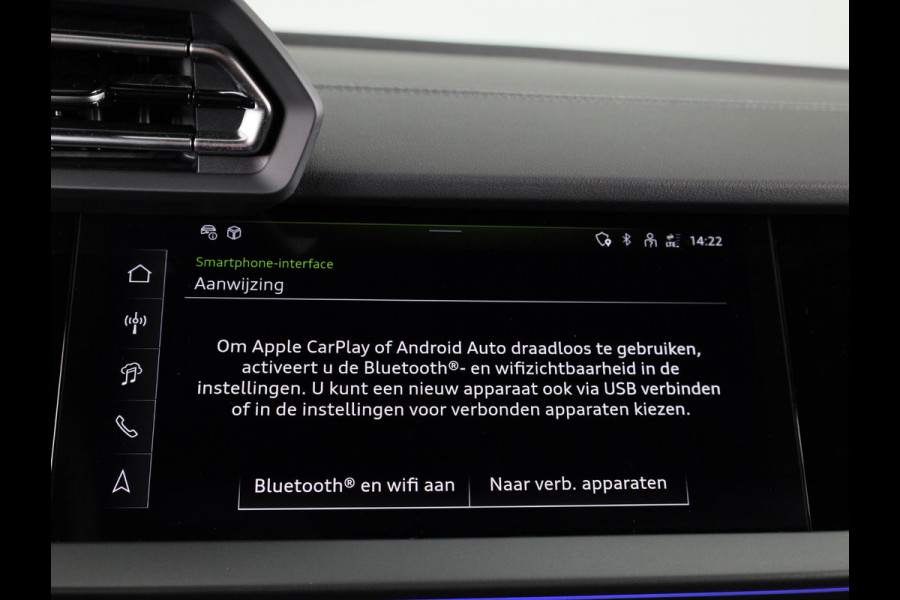 Audi A3 Limousine 30 TFSI S edition 116 pk S-tronic | Verlengde garantie | Navigatie | Parkeersensoren (Park assist) | Autom. airco (3 zones) | Stoelverwarming | S-Line |