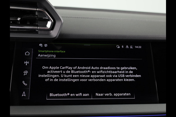 Audi A3 Limousine 30 TFSI S edition 116 pk S-tronic | Verlengde garantie | Navigatie | Parkeersensoren (Park assist) | Autom. airco (3 zones) | Stoelverwarming | S-Line |