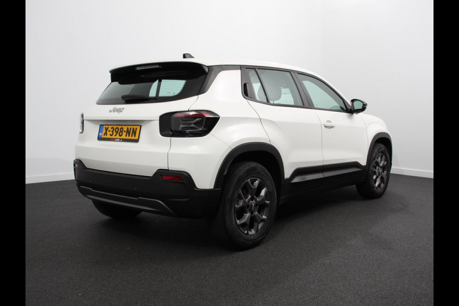 Jeep Avenger Longitude 54 kWh Navigatie Apple Carplay/ Android Auto Parkeersensor achter Cruise Control Stoelverwarming Full LED Virtual Cockpit Climate Control