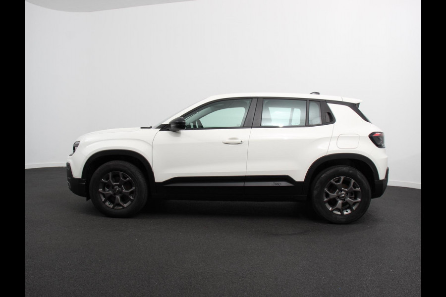 Jeep Avenger Longitude 54 kWh Navigatie Apple Carplay/ Android Auto Parkeersensor achter Cruise Control Stoelverwarming Full LED Virtual Cockpit Climate Control