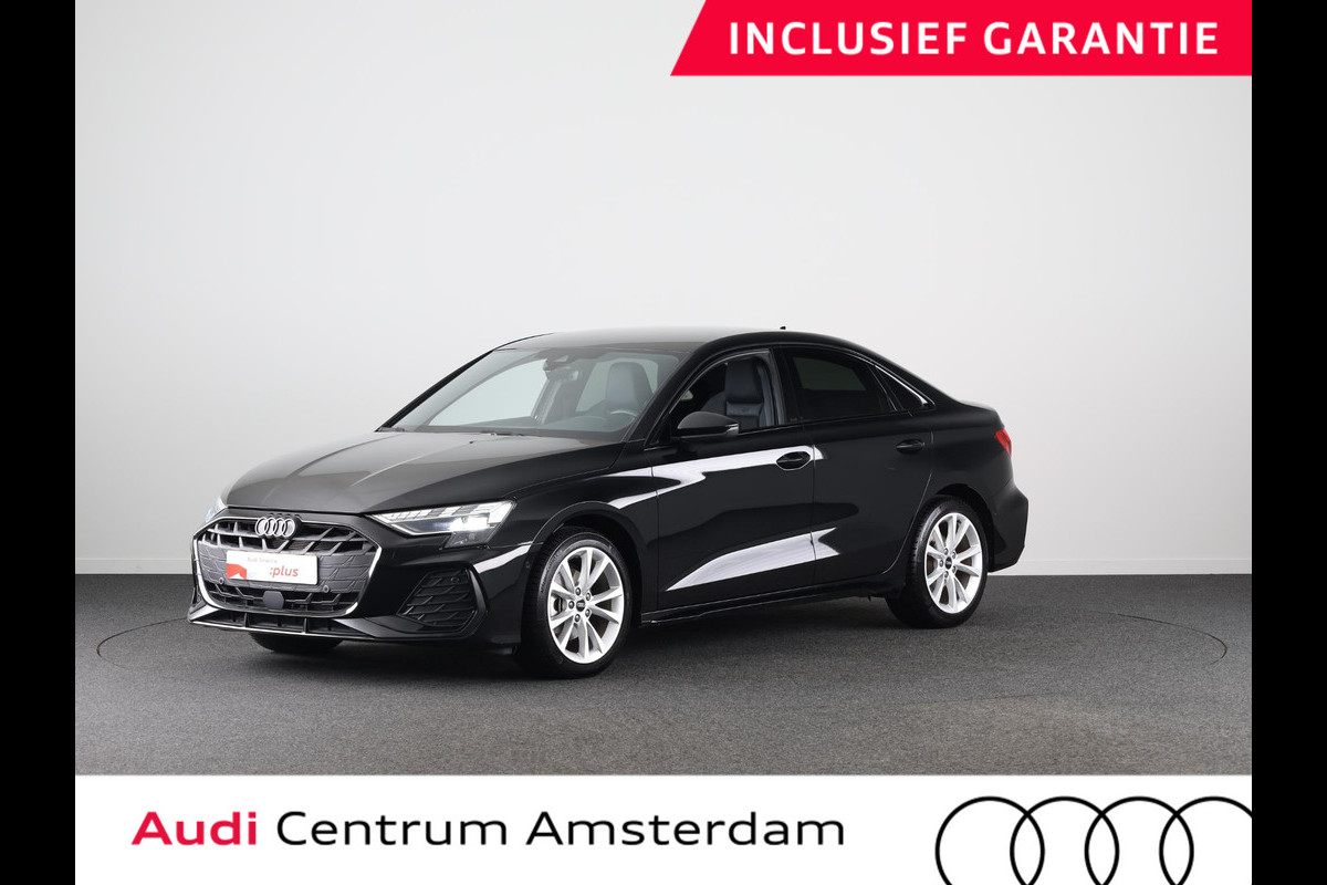 Audi A3 Limousine 30 TFSI S edition 116 pk S-tronic | Verlengde garantie | Navigatie | Parkeersensoren (Park assist) | Autom. airco (3 zones) | Stoelverwarming | S-Line |