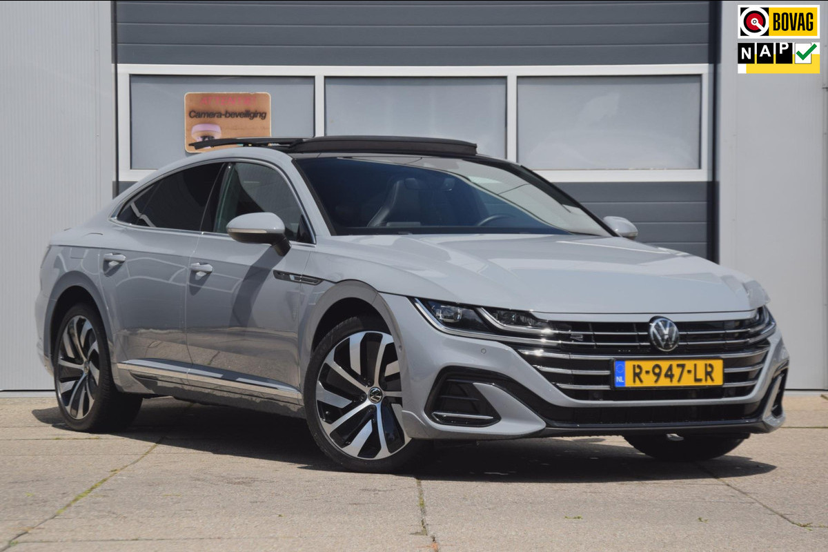 Volkswagen Arteon 1.4 TSI eHybrid R-Line Business+ LEDEREN SPORTSTOELEN/PANORAMADAK/CAMERA/19" VELGEN Volkswagen Arteon 1.4 TSI eHybrid R-Line Business+ LEDEREN SPORTSTOELEN/PANORAMADAK/CAMERA/19" VELGEN