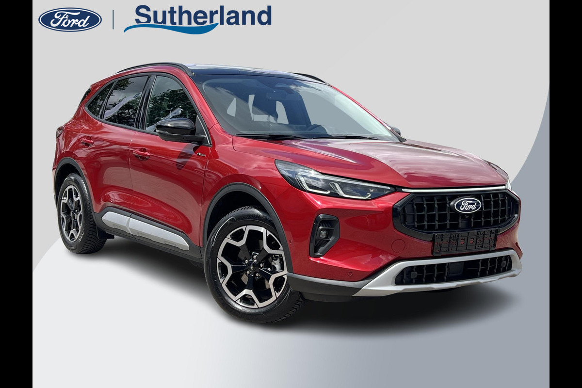 Ford Kuga 2.5 PHEV Active X 243pk | Driver Assistance Pack | Wegklapbare Trekhaak | Technology Pack | Winterpack | AGR Stoelen | 2.100kg Trekgewicht | Verlengde Fabrieksgarantie tot 08-2028 Ford Kuga 2.5 PHEV Active X 243pk | Driver Assistance Pack | Wegklapbare Trekhaak | Technology Pack | Winterpack | AGR Stoelen | 2.100kg Trekgewicht | Verlengde Fabrieksgarantie tot 08-2028