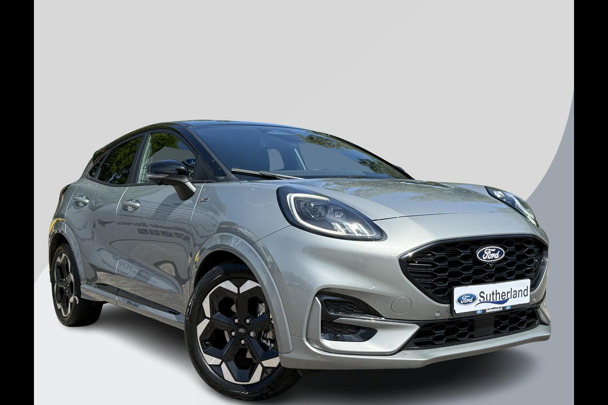 Ford Puma 1.0 EcoBoost Hybrid ST-Line X 125pk | Afneembare trekhaak |  Adaptive cruise control | 360graden camera | Winter Pack  | Dodehoekdetectie | Half Leder | Bang&Olufsen audio