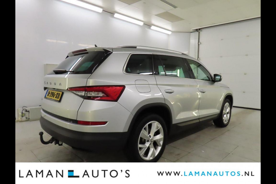Škoda Kodiaq 1.5 TSI 150pk DSG Business Edition Plus Aut. | Panorama Open dak Virtual 360 Camera Leder/Alcantara CarPlay Columbus Canton ECC