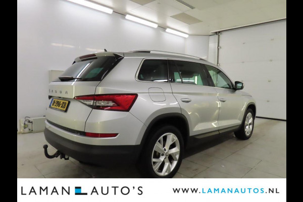 Škoda Kodiaq 1.5 TSI 150pk DSG Business Edition Plus Aut. | Panorama Open dak Virtual 360 Camera Leder/Alcantara CarPlay Columbus Canton ECC