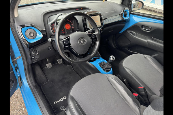 Toyota Aygo 1.0 VVT-i x-wave Vouwdak Camera Navi Sportvelg Leder Garantie