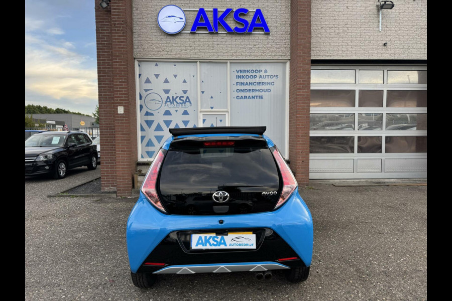 Toyota Aygo 1.0 VVT-i x-wave Vouwdak Camera Navi Sportvelg Leder Garantie