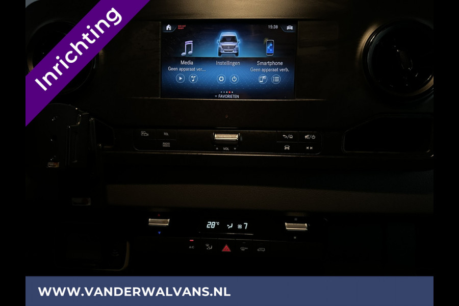 Mercedes-Benz Sprinter 316 CDI 164pk 3500kg Trekhaak L2H2 Inrichting Euro6 Airco | Camera | Cruisecontrol | Apple Carplay Android Auto, Parkeersensoren