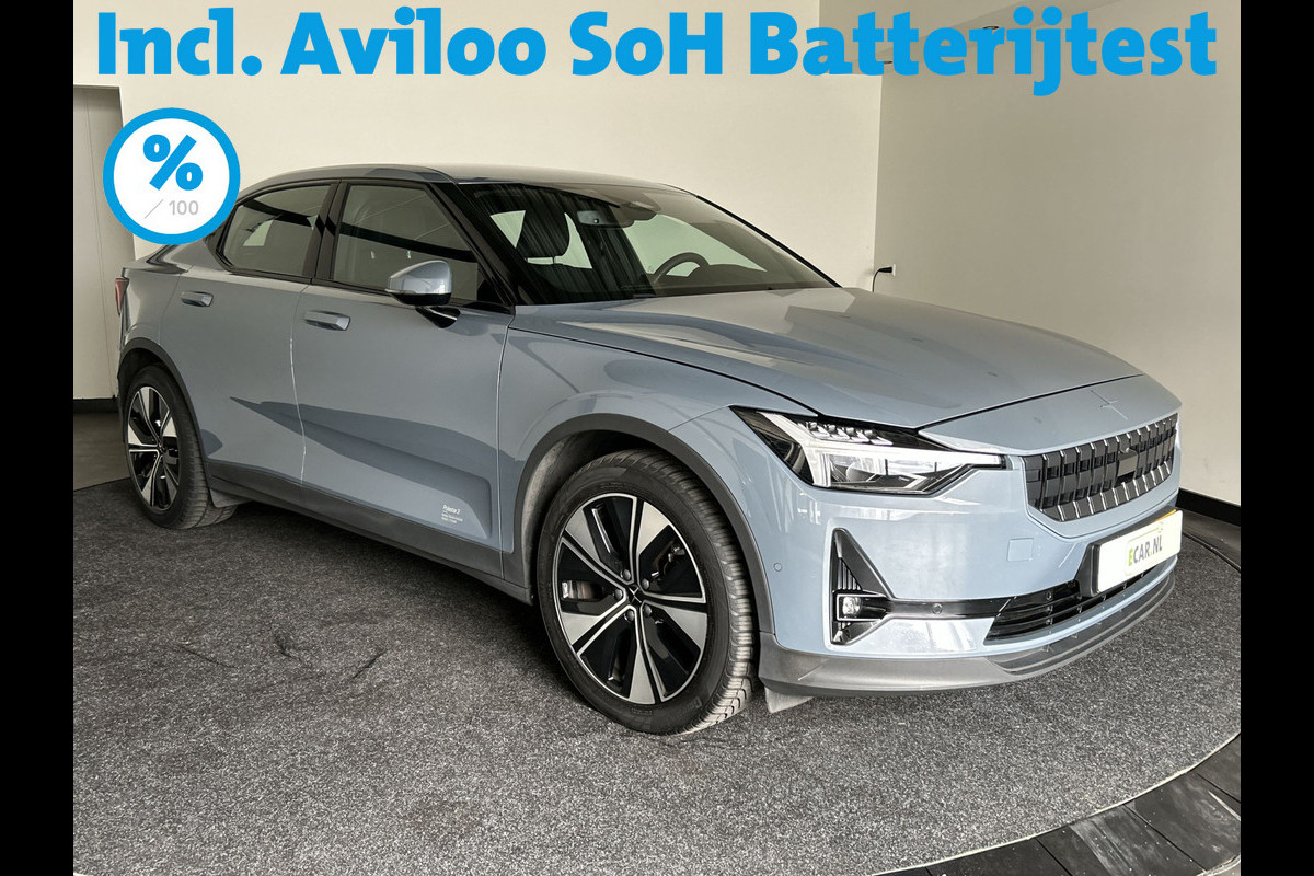 Polestar 2 Long Range Single Motor 78 kWh | Voorstoelen verwarmd | Uitwijk assistens | Rijstrooksensor met correctie | Soh (batterijcheck) 94,9 % Polestar 2 Long Range Single Motor 78 kWh | Voorstoelen verwarmd | Uitwijk assistens | Rijstrooksensor met correctie | Soh (batterijcheck) 94,9 %