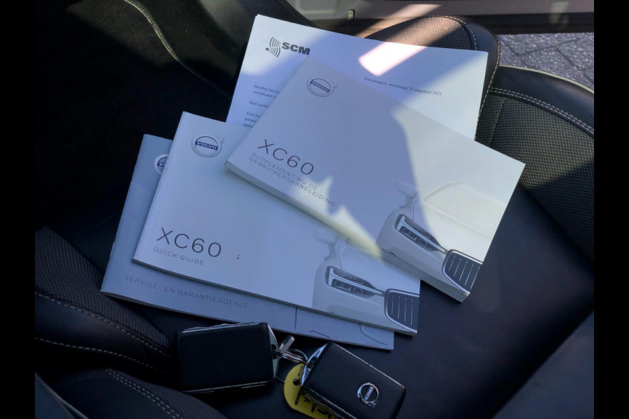 Volvo XC60 2.0 B5 R-Design | Pano, Leder, Luchtvering, 360 Camera, Stoel+Stuurverw., Carplay/Android, Virt. Cockp. | NAP |