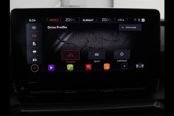 CUPRA Formentor 1.4 e-Hybrid | Adaptive cruise | Stuurverwarming | Full LED | Sportstoelen | Keyless | Climate control | Parkeerhulp | DAB | Sfeerverlichting | PHEV