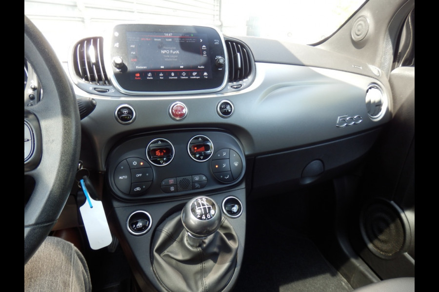 Fiat 500 70pk Hybride | Sport | Clima | Apple carpl / Andr. Auto |