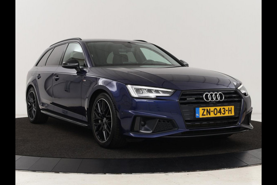 Audi A4 45 TFSI quattro Sport S line Black Edition | Leder | Trekhaak | 360 camera | Virtual Cockpit | Matrix LED | Navigatie | Sportstoelen | Park Assist | Climate control
