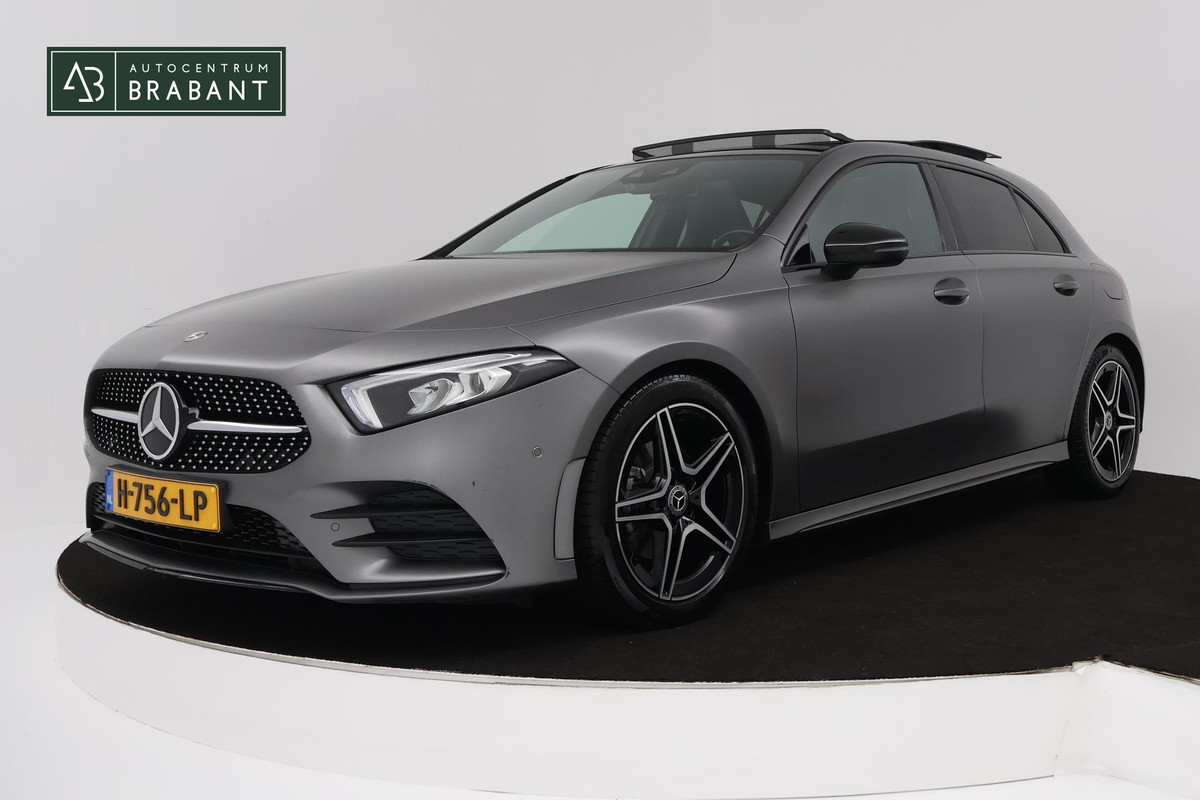 Mercedes-Benz A-Klasse 180 Business Solution AMG Plus (PANORAMADAK, STOELVERWARMING, ACHTERUITRIJCAMERA, GOED ONDERHOUDEN) Mercedes-Benz A-Klasse 180 Business Solution AMG Plus (PANORAMADAK, STOELVERWARMING, ACHTERUITRIJCAMERA, GOED ONDERHOUDEN)